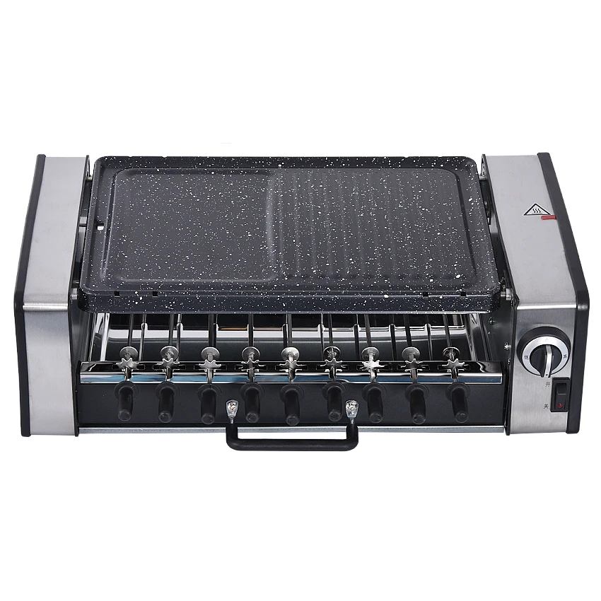 new arrival household electric barbecue pits hsk 039c smokeless barbecue machine electric baking pan teppanyaki grill 220v 50hz free global shipping