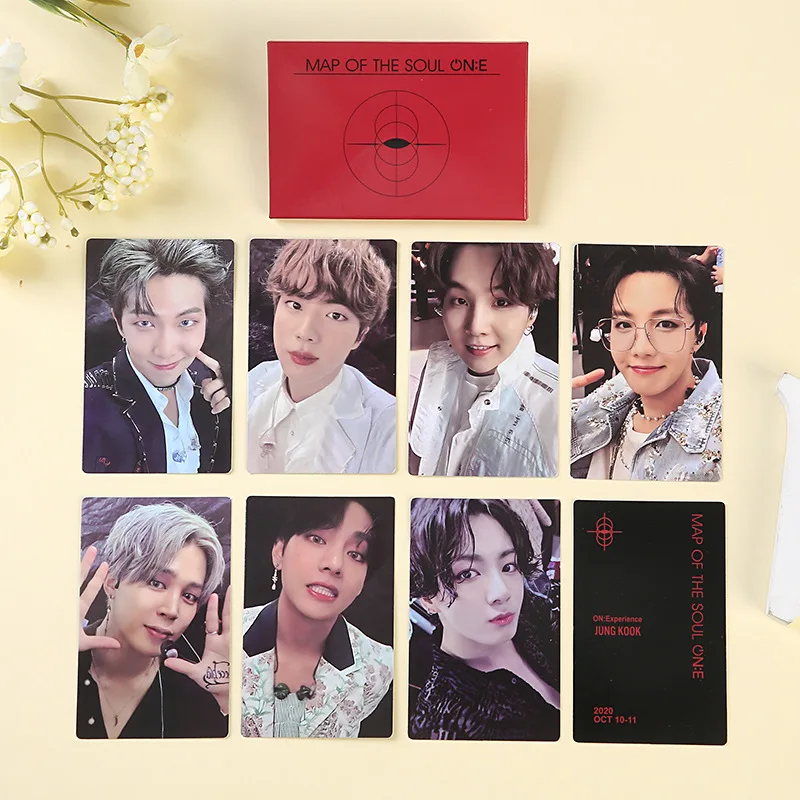 

Kpop Idol Bangtan Boys карта души ON:E концерт DVD фото карта Lomo фото печать открыток корейская мода оптом