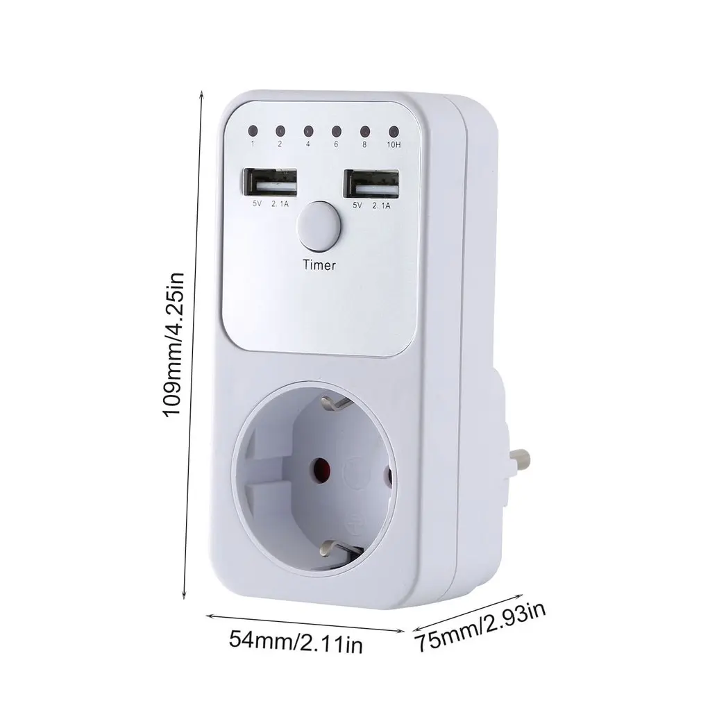 

EU UK AU Plug Countdown Timer Switch Smart Control Plug-In Socket Auto Shut Off Outlet Automaticl Turn Off Electronic Device