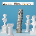 Металлический 3D пазл Piececool, красочная башня ди Пиза, строительные модели, наборы, подарок, головоломки, игрушки для детей