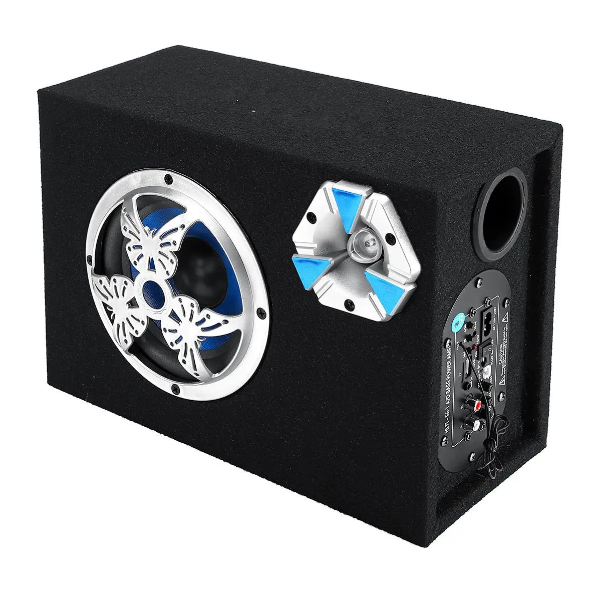 6 дюймов 12-24 В/110-240 в bluetooth сабвуфер динамик 500 Вт Авто Стерео усилитель домашний u-диск TF fm-радио высококачественный музыкальный плеер