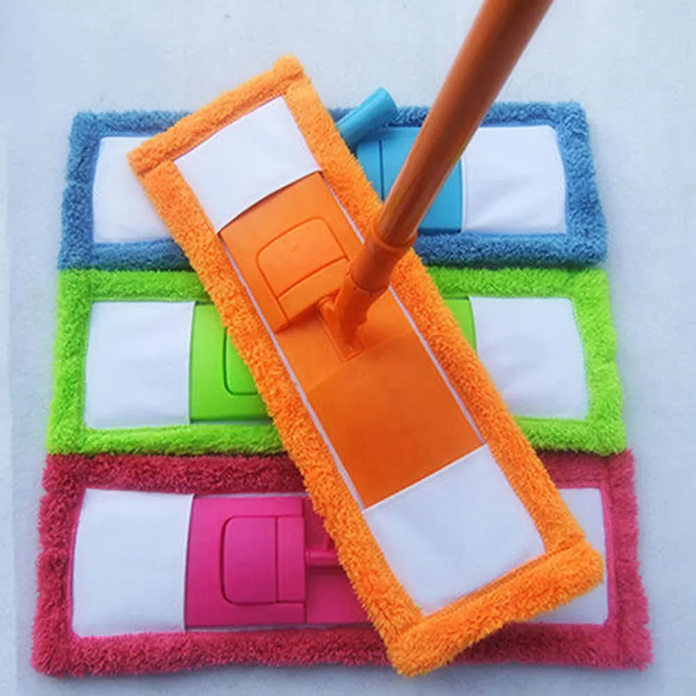 Швабра для влажной и сухой уборки сменная Насадка швабры моющаяся из микрофибры |