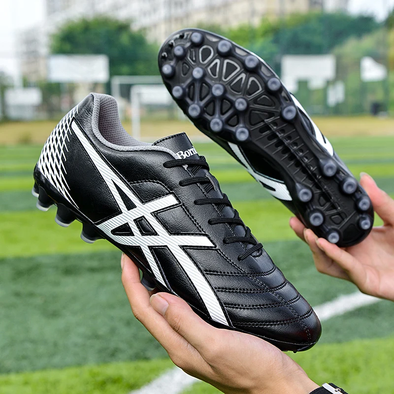 

New Style Outdoor Men's Football Sports Shoes Futsal Non-Slip Football Training Shoes Youth Comfortable Game Football Shoes