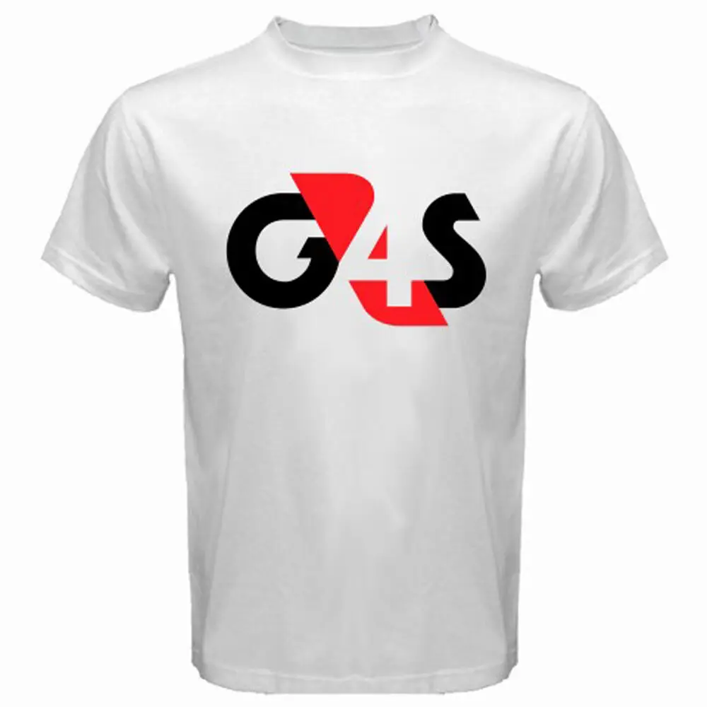 G4S безопасность Наёмник солдат Фортуны армии Мужская белая футболка Размер S-3XL |