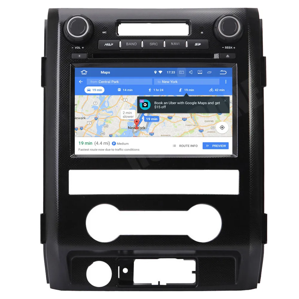 RoverOne Android 9 0 Восьмиядерный автомобильный Радио DVD GPS для Ford F 150 F150 SVT Raptor 2009
