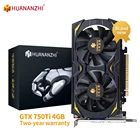 100% Новый оригинальный графический процессор HUANANZHI GTX 650 750 TI 960 4G 128Bit GDDR5 DVI VGA HDMI-совместимые видеокарты Geforce игровой компьютер