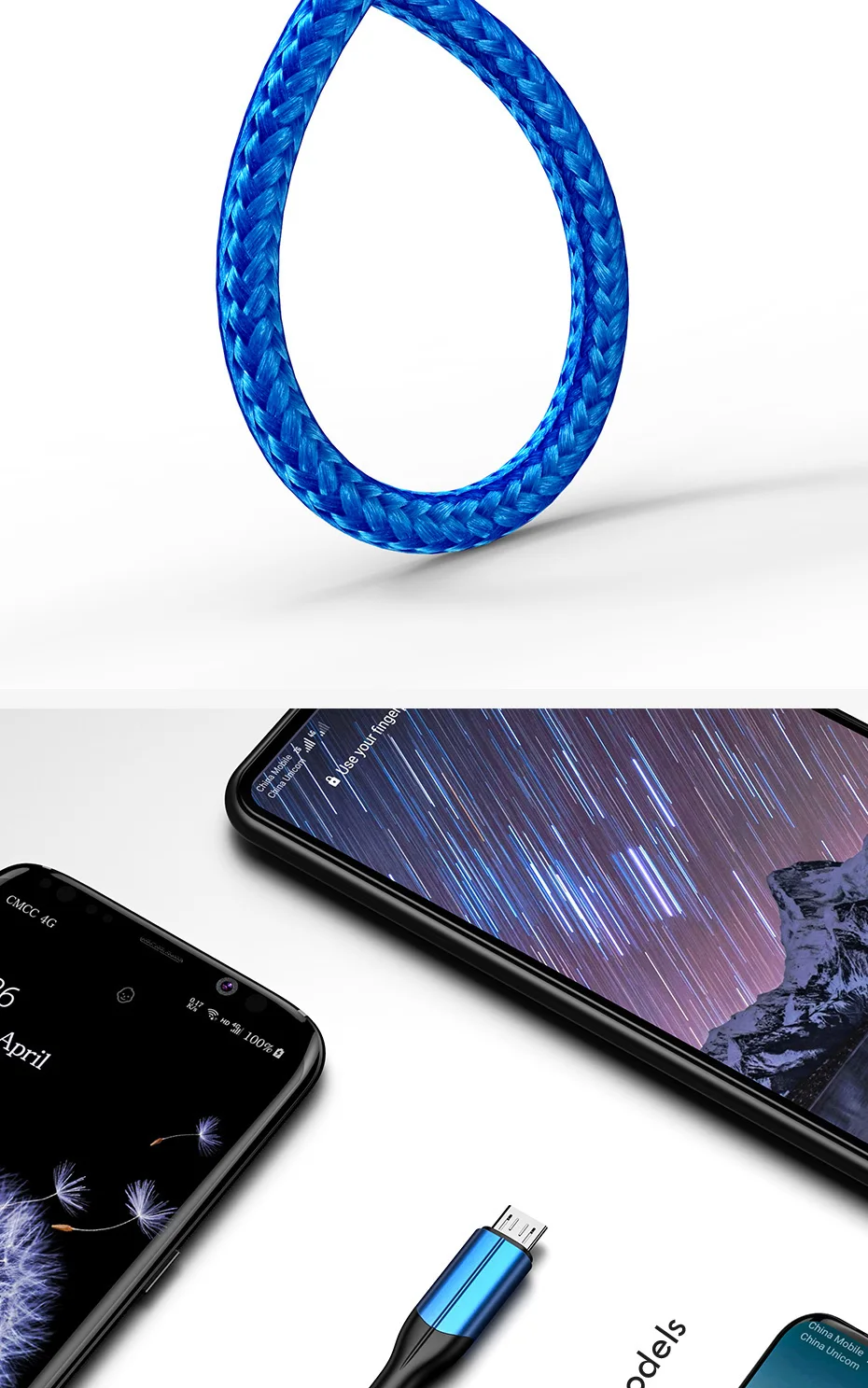 H& A 3A Micro USB кабель для быстрой зарядки Micro usb шнур для samsung S7 Xiaomi Redmi Note 5 Pro Android телефон кабель Micro usb зарядное устройство