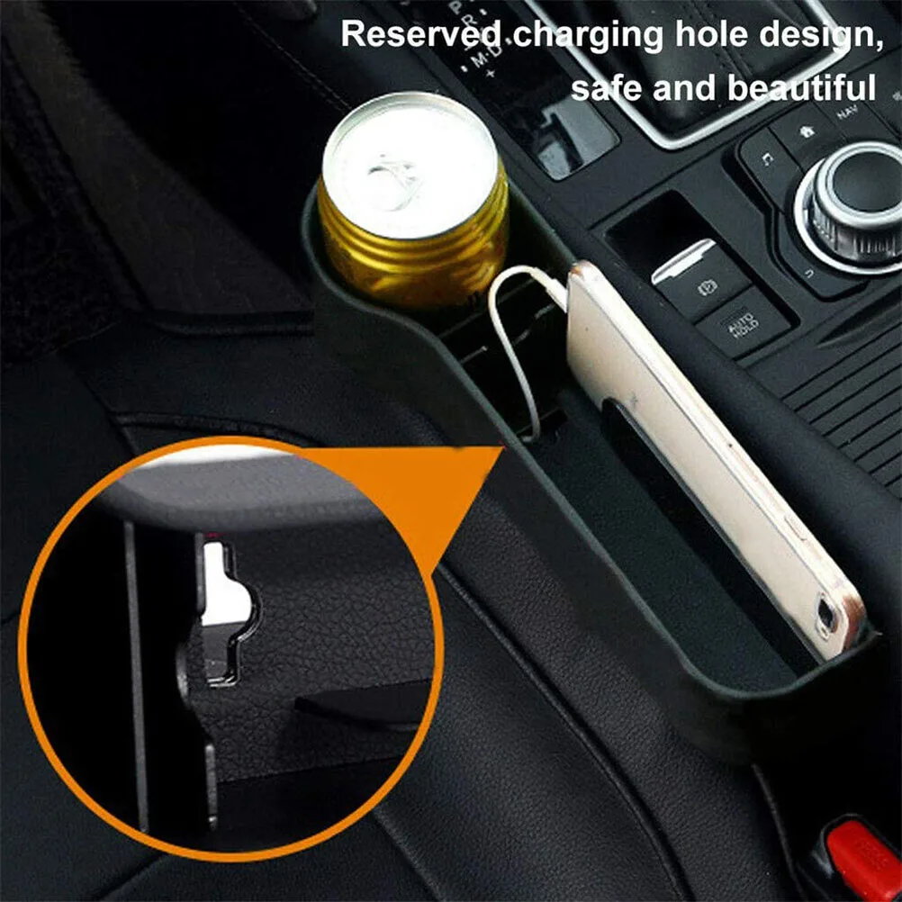 

Car Seat Pocket Catcher Organizer Leak-Proof Storage Bag Multifunctional Box Storage Bag Box Seat Gap Pocket Catcher Box