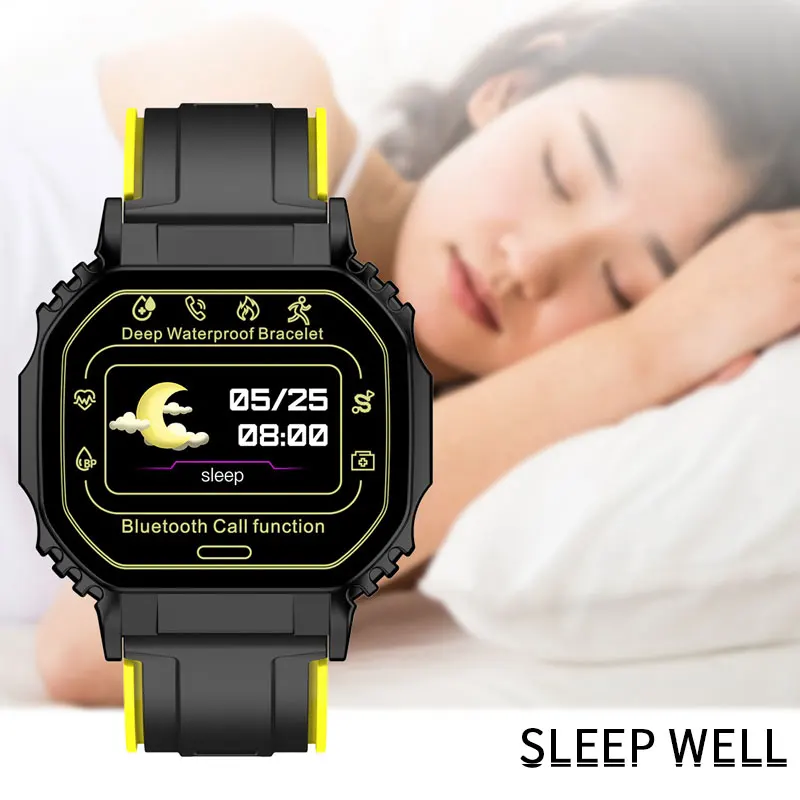 

2021 New Fashion Men's Smart Watches IP67 Waterproof Students Smartwatch Tracking Call Women Smart Watch Charge For Android IOS