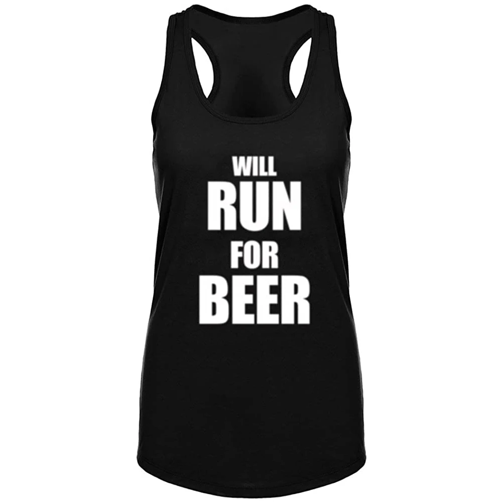 

Женская майка Lyprerazy для занятий спортом, летний топ с забавным принтом букв