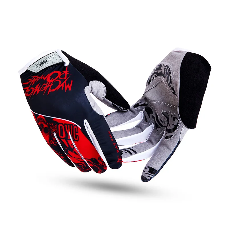 Перчатки BATFOX с закрытыми пальцами для мужчин и женщин нейлоновые велосипедные