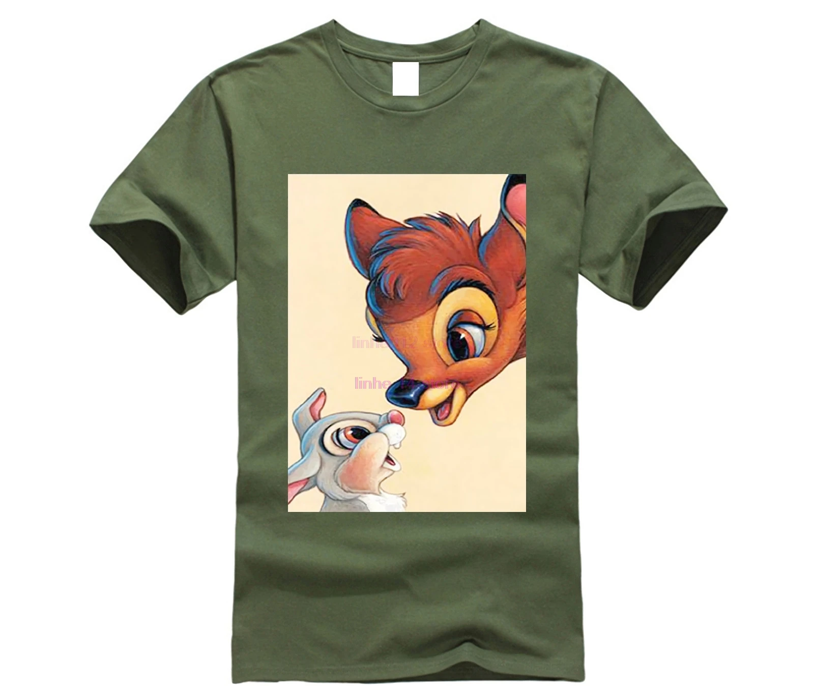 Футболка унисекс BAMBI &amp RABBIT | Мужская одежда