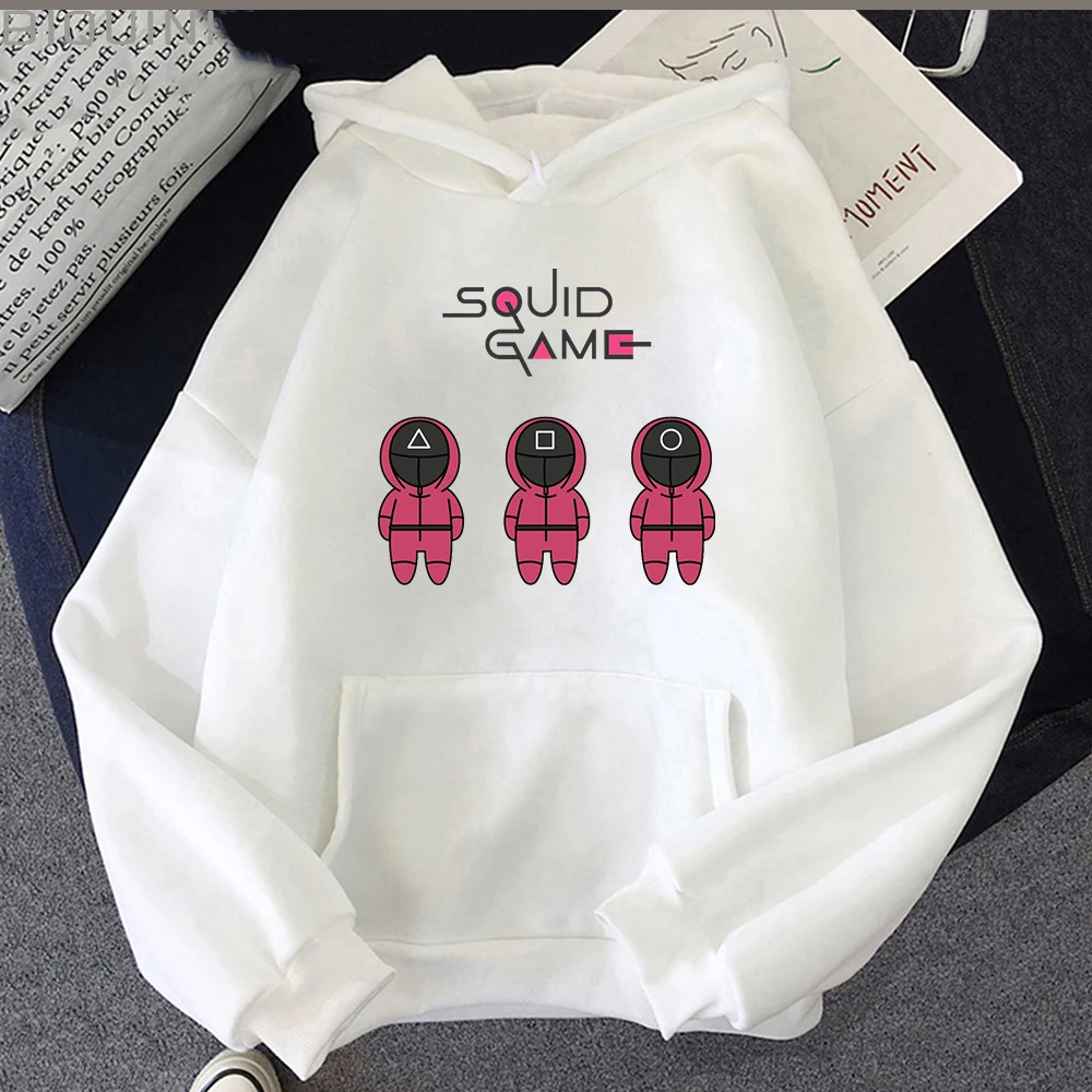 

Squid Game Korean TV Cosplay Hoodie Men Women Unisex Streetwear Hip Hop Pullover Harajuku Sweatshirt Autumn Boys Girls Tracksuit