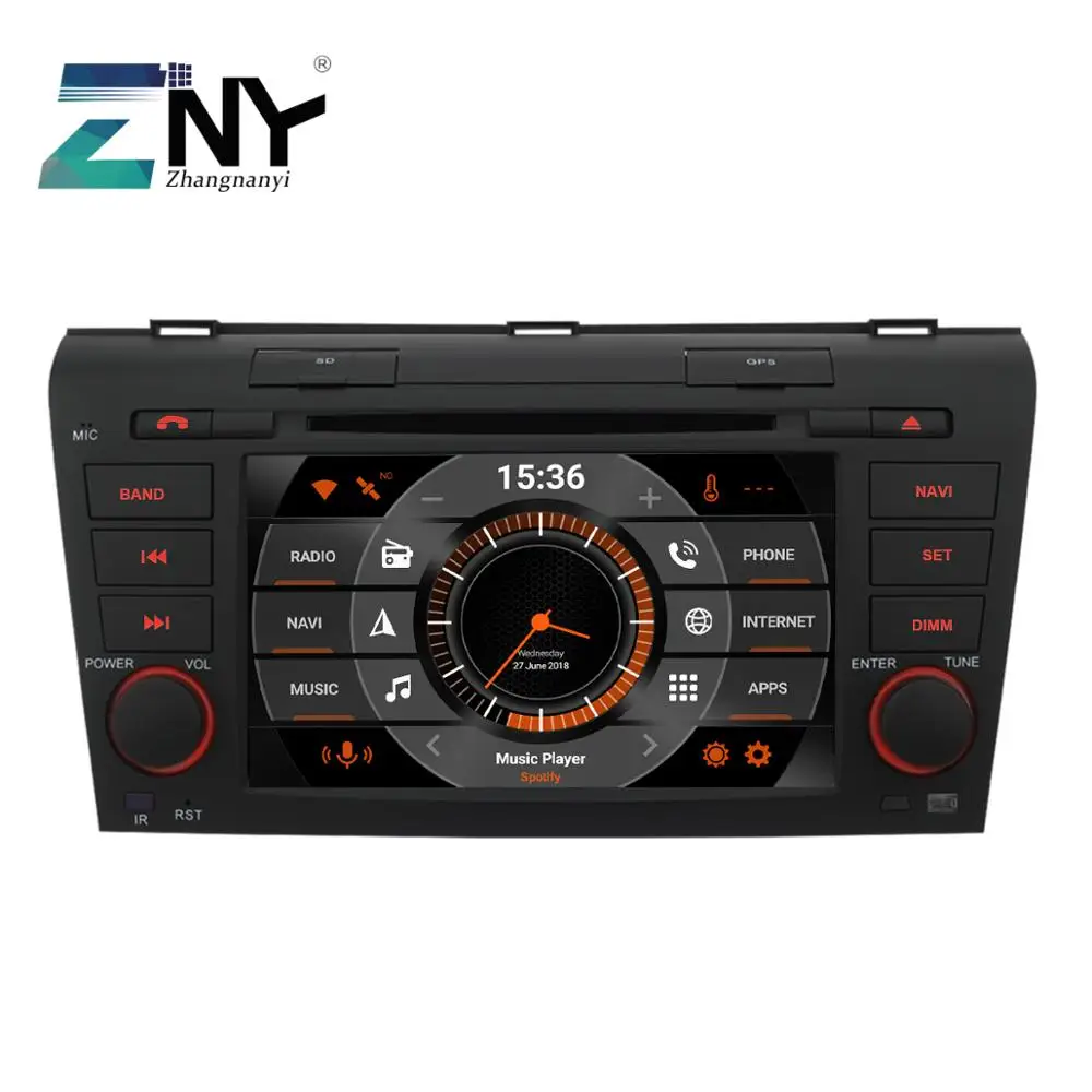 Автомагнитола для Mazda 3 мультимедийная стерео-система на Android 10 с 7 &quotэкраном GPS Wi-Fi