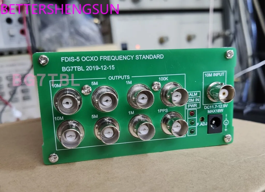 

FDIS-5 Frequency Reference, 10M 5M 1M 100k 1pps Output, Constant Temperature Crystal Oscillator