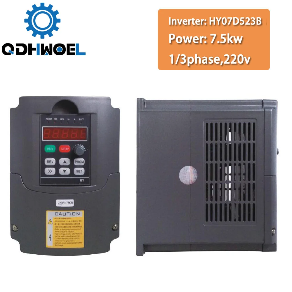 Преобразователь частоты привода 220 В кВт VFD/VFD 3HP вход выход CNC шпиндель драйвер
