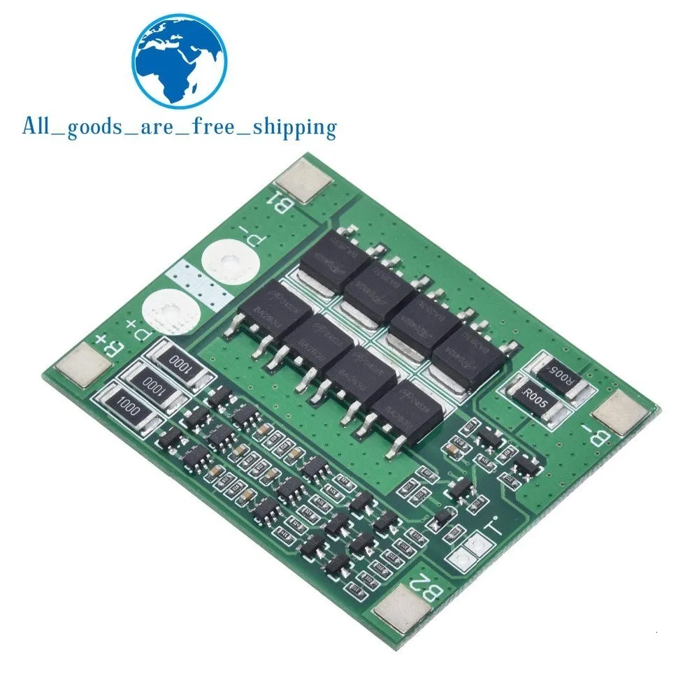TZT 3S 25A Li-Ion 18650 BMS PCM плата для защиты аккумулятора BMS PCM с балансом для литий-ионного Lipo аккумуляторного блока модуль DIY