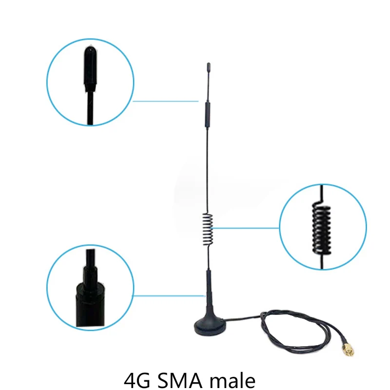 Eoth 10pcs  4G lte antenna 10dbi SMA Male  Connector Plug antenne router external repeater wireless modem antene