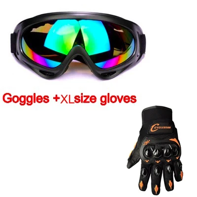 XL Orange gloves Военные очки, мото, пуленепробиваемые, армейские солнцезащитные очки, охотничьи, стрельба, Воздушный пистолет, CS, военные игры, велосипедные, мотоциклетные очки, для спорта на открытом воздухе - Цвет: XL Orange gloves