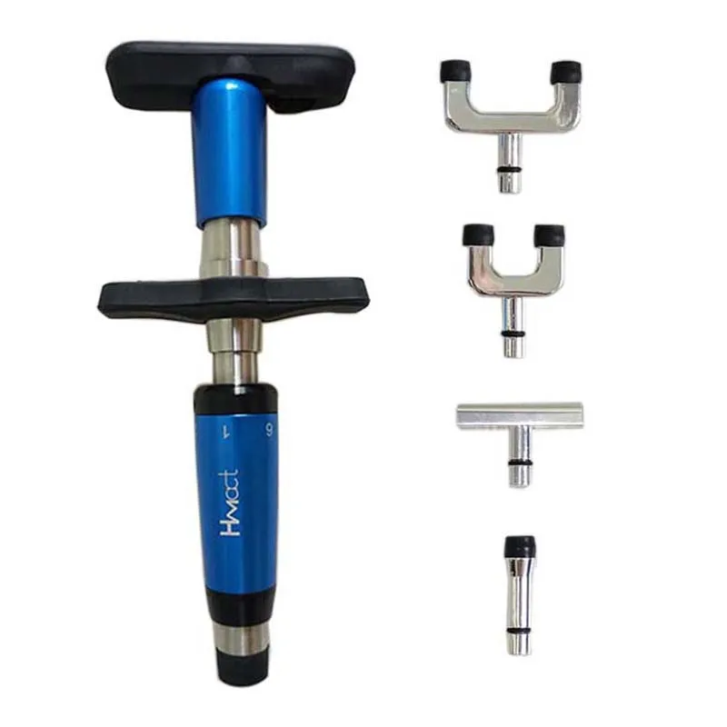 Новый 6 уровней 4 головки инструмент для регулировки хиропрактика импульсный