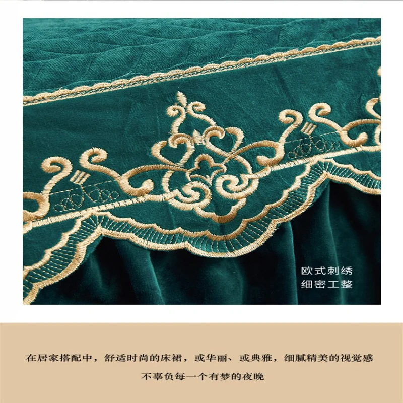 Утолщенное теплое стеганое постельное белье из хрустальной шерсти простыня