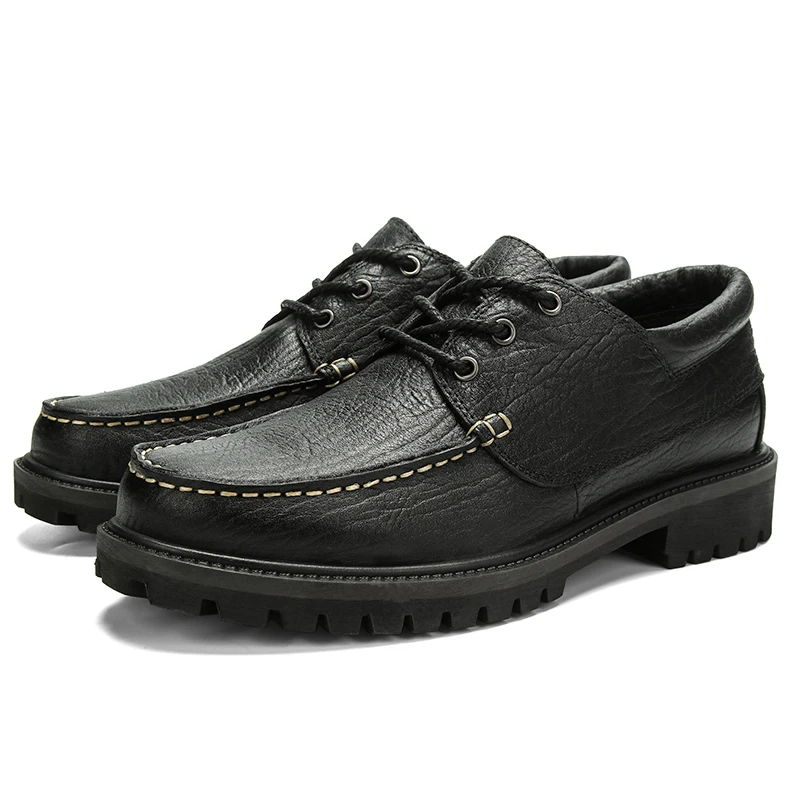 

First Layer Cowhide California Shoes Fashion Casual Handmade Shoes European and American Style Outdoor Shoes Dad Footwear %