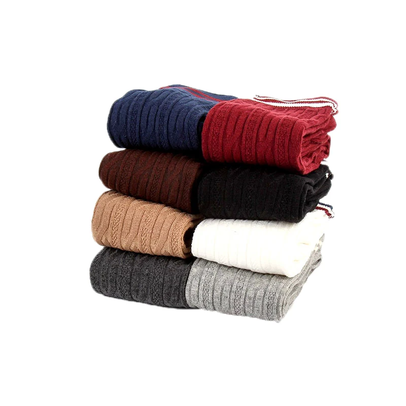 Сексуальные женские модели 2018 Модные Полосатые чулки выше колен осенне зимние