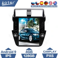 4128g for toyota land cruiser prado 150 android radio 2014 2017 px6 tesla style screen car player carplay dsp gps navigation