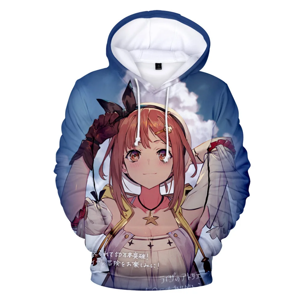 

Men's 2021 funny cartoon anime hoodie 3D printed men and women casual street pullover sweatshirt super large size