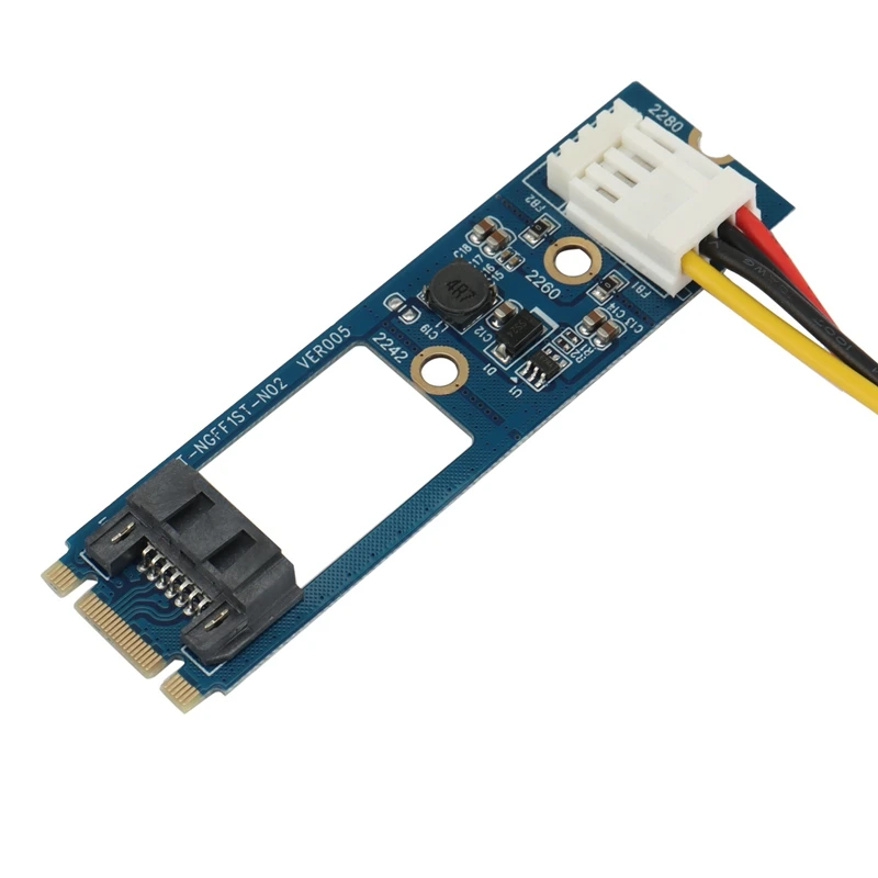 адаптер m 2 ngff sata на 7 контактный sata3 7 к