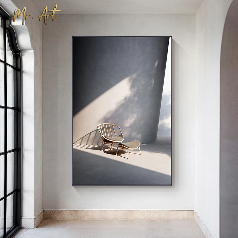 

Modern Interior Design Canvas Painting Posters and Prints Minimalist Grey Wall Art Picture Nordic Living Room Home Decor Posters