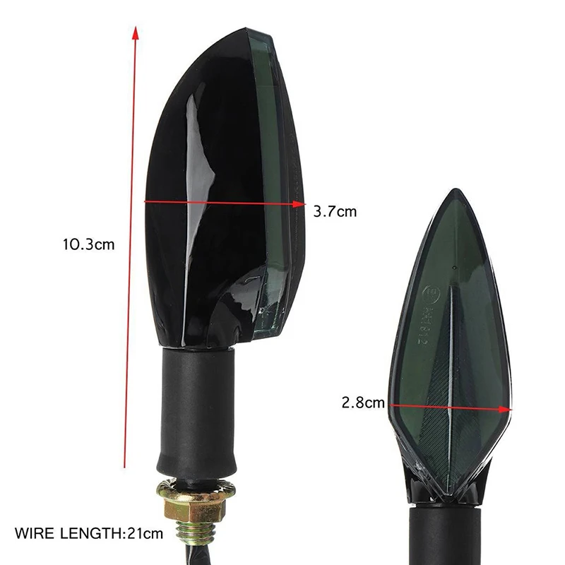 21Led E11 мотоциклетные поворотные сигнальные огни Индикаторы задний фонарь DRL