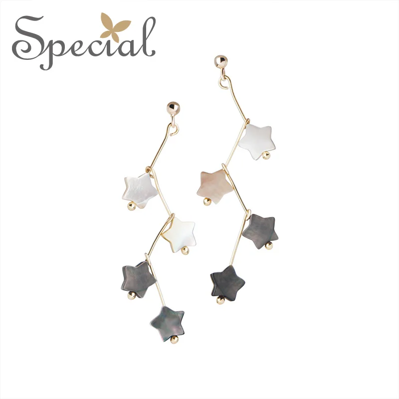 

SPECIAL Europe and America high cold white collar temperament S925 ear stud earrings earring