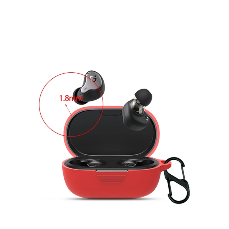 Противоударный чехол M6CA для SoundPEATS H1 водонепроницаемый моющийся с поддержкой