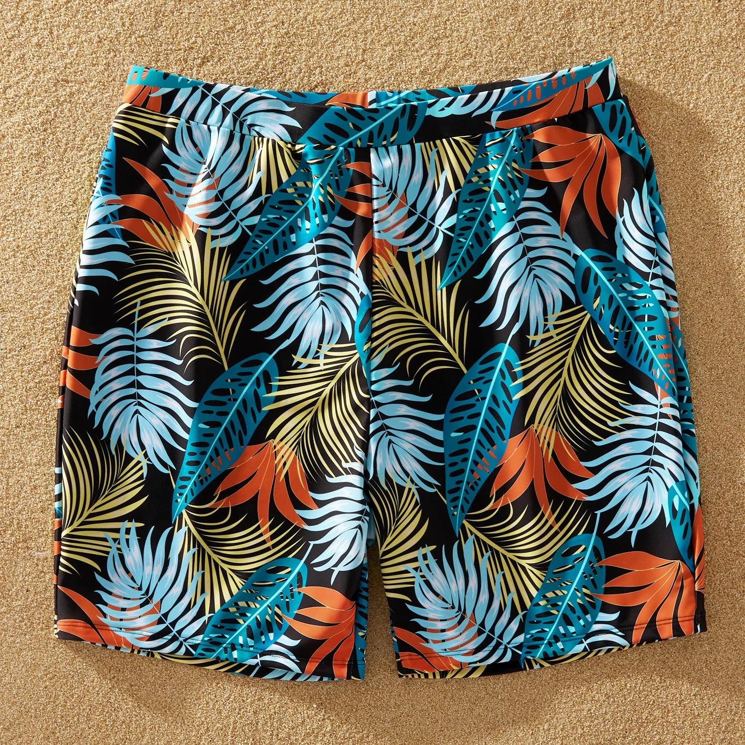 PatPat 2021 летняя семейная одежда Купальники с твердым верхом и Цветочный принт