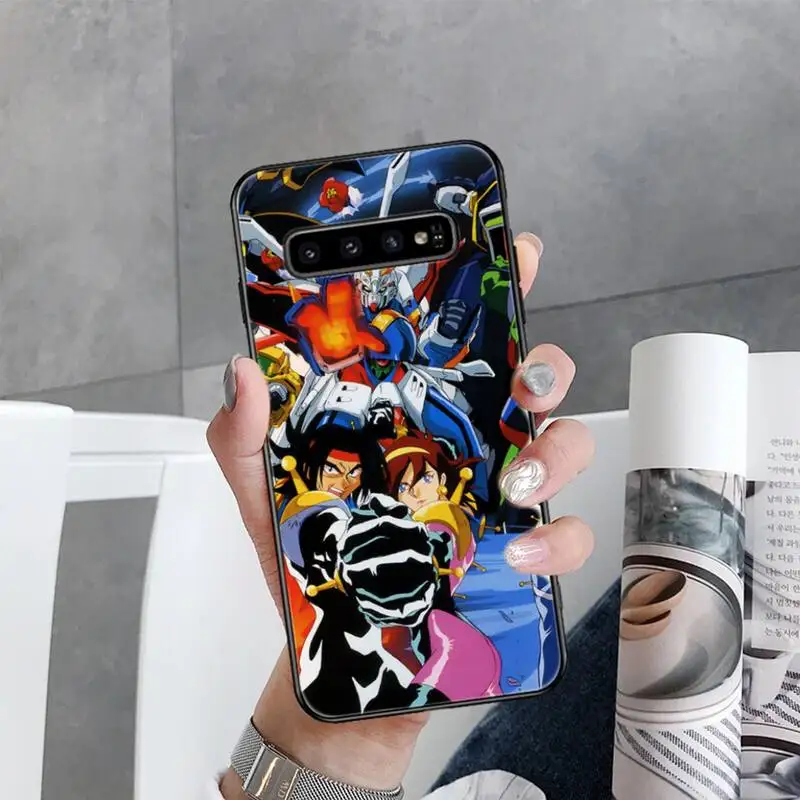 Популярный чехол для телефона Gundam с аниме DIY Samsung S6 S7 edge S8 S9 S10 e plus A10 A50 A70 note8 J7