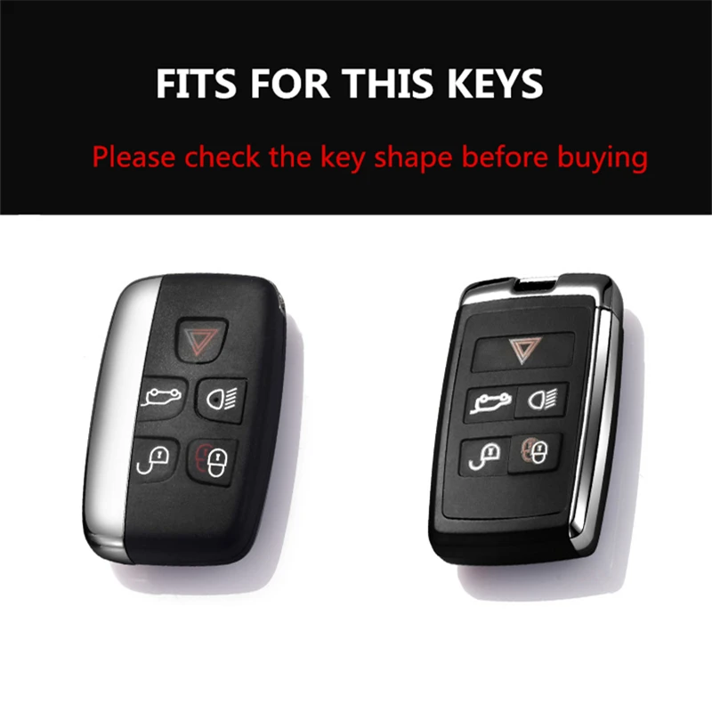 

For Land Rover A9 Range Sport Evoque Freelander 2 Jaguar XE XJ XJL XF C-X16 V12 Guitar FX Typ Velar 5 Suede Leather Car key case