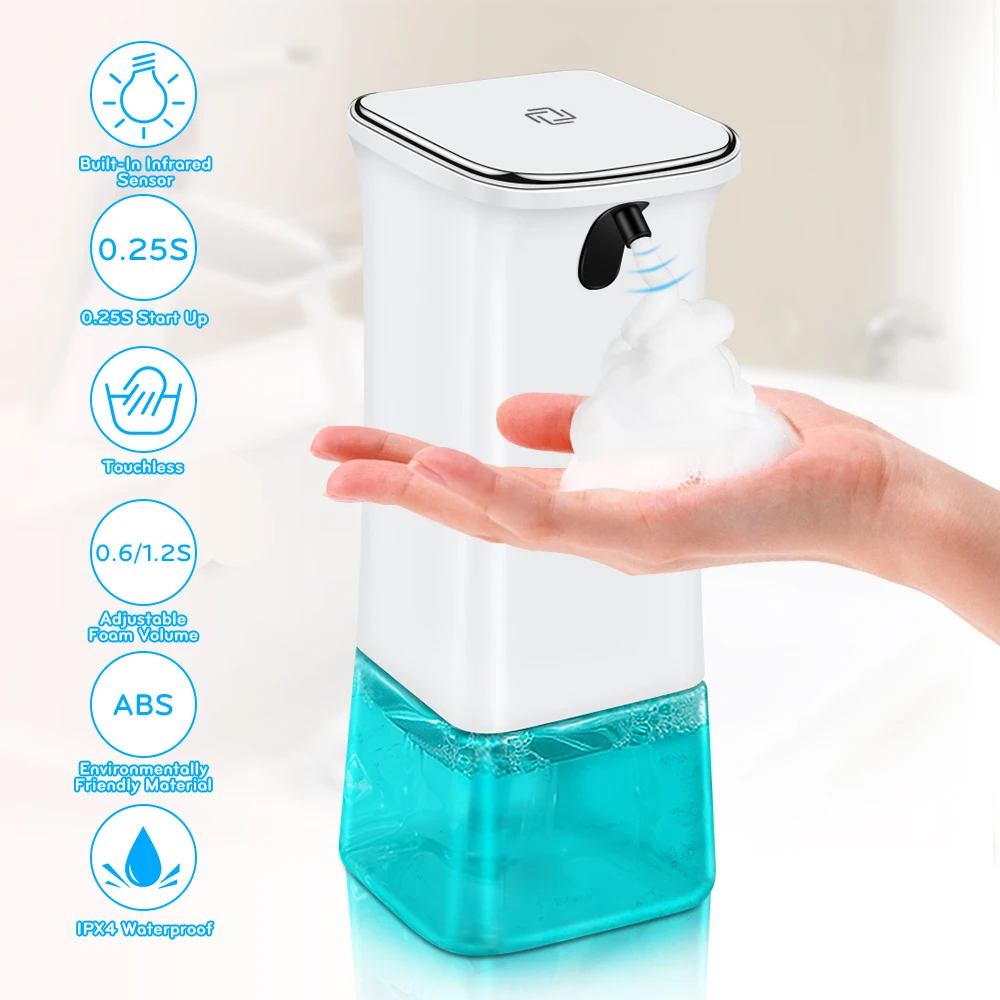 

Automatic Hand Washer Foaming Soap Dispenser Gel Hand Sannitizer Induction Infrared Sensor Hand Washing Machine USB Charge Home