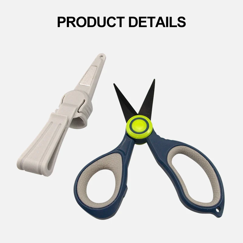 KESFISHING Fishing Scissor Plier Storage Case Lure Cutter 14cm Mini Fish Use Scissors Multifunction Portable | Спорт и развлечения