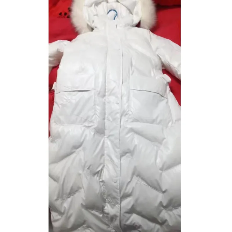 Зимнее пальто для женщин X-length Puffer черный Бомбер базовые куртки длинное женское
