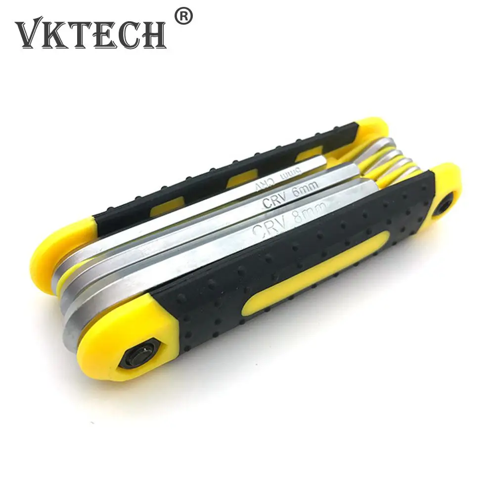 

7 in 1 Folding Hexagonal Wrench Kit Multifunctional DIY Screwdriver Repair Tools Maintenance Supplies