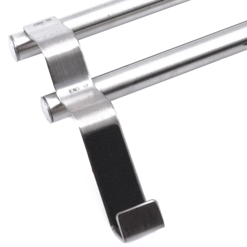 

Bathroom Towel Rack Towel Hanger Over Door Bath Towel Holder Wall Hanging Towel Bar Stainless Kitchen Cabinet Shelf Storage Rack