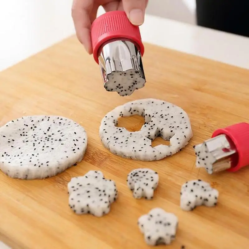 8 шт овощерезок формы набор сделай сам для печенья с цветочным узором детей в