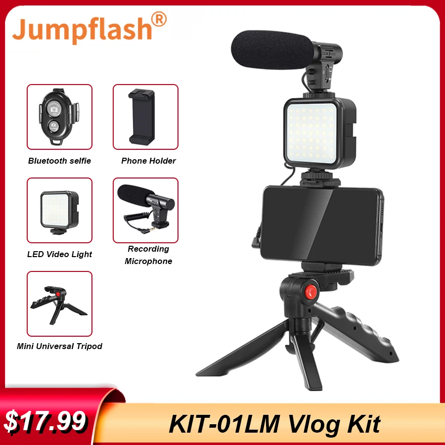 Наборы для видеосъемки фотосъемки с микрофоном светодиодный светодиодная