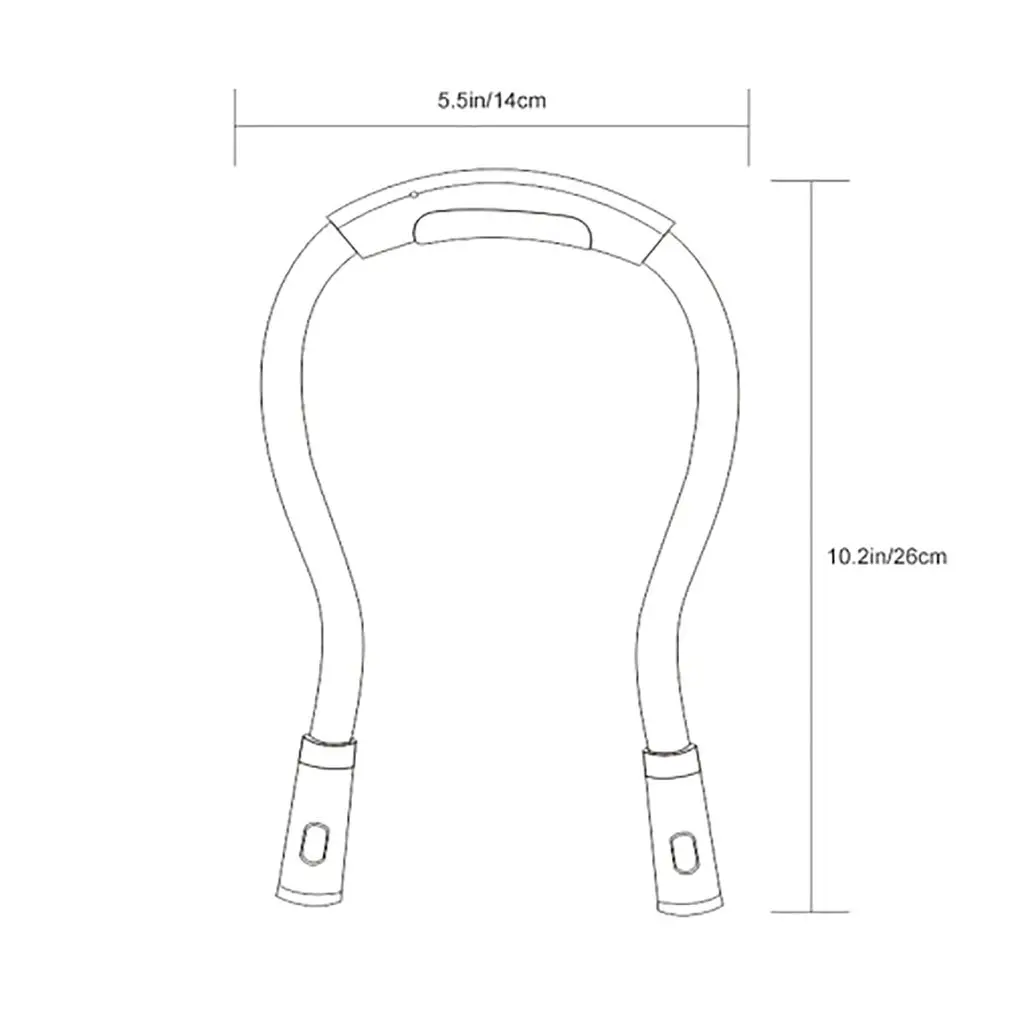

Flexible Adjustable LED Light Neck Book Night Lamp for Study Reading