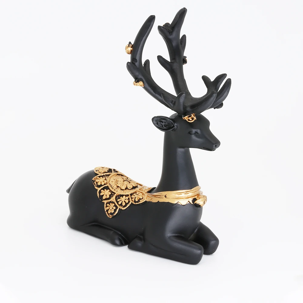 Статуэтка оленя из смолы подставка для дисплея стеклянных линз шаров фотосъемки