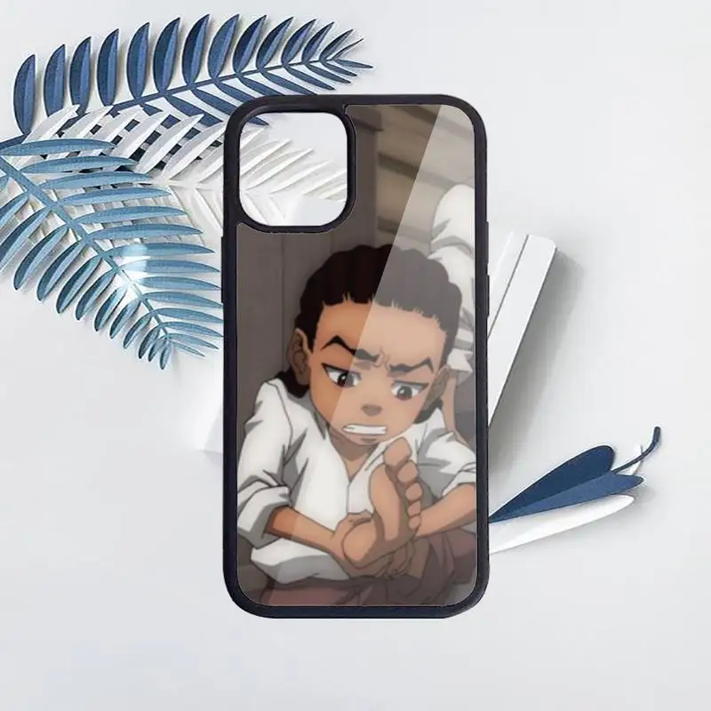 

Huey Freeman Boondocks Phone Case PC for iPhone 11 12 pro XS MAX 8 7 6 6S Plus X 5S SE 2020 XR