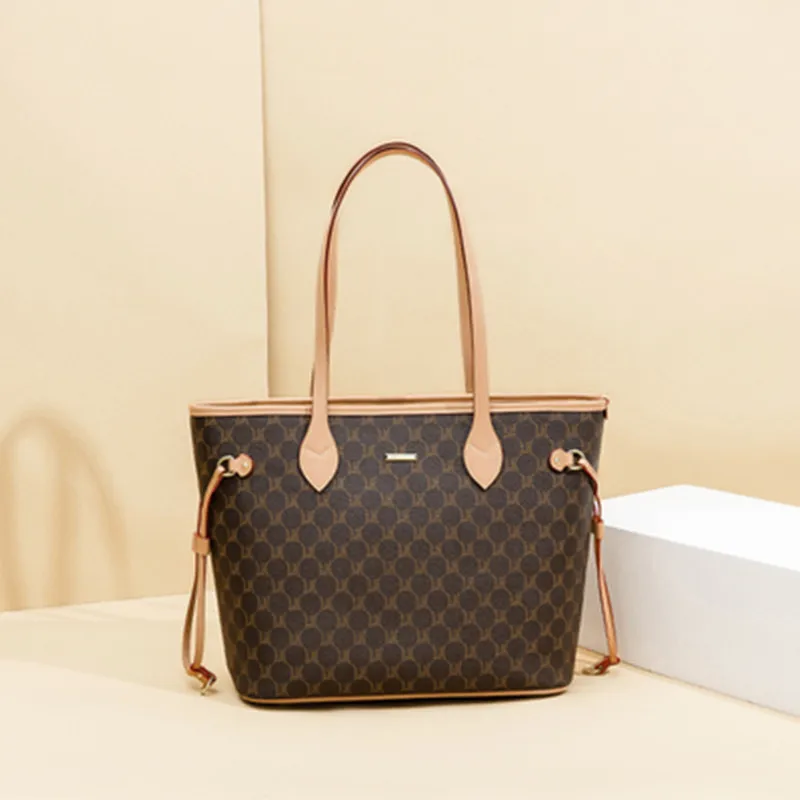 

Luxury Brand Suede Cowhide Large Capacity Classic Presbyopic Tote Bag 2021 New Fashion All-match One-shoulder Armpit Women's Bag