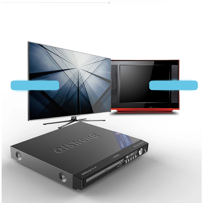 220 В 11 Вт-19 Вт DV-618 домашний DVD-плеер CD VCD проигрыватель 5 1 коаксиальное волокно EVD HD