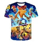 Футболка детская с 3D-принтом пандикота, на Возраст 4-14 лет